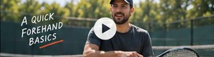 Pelatih menjelaskan dasar forehand